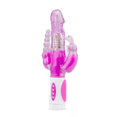 Easytoys Raving Rabbit - wibrator trójramienny (różowy)
