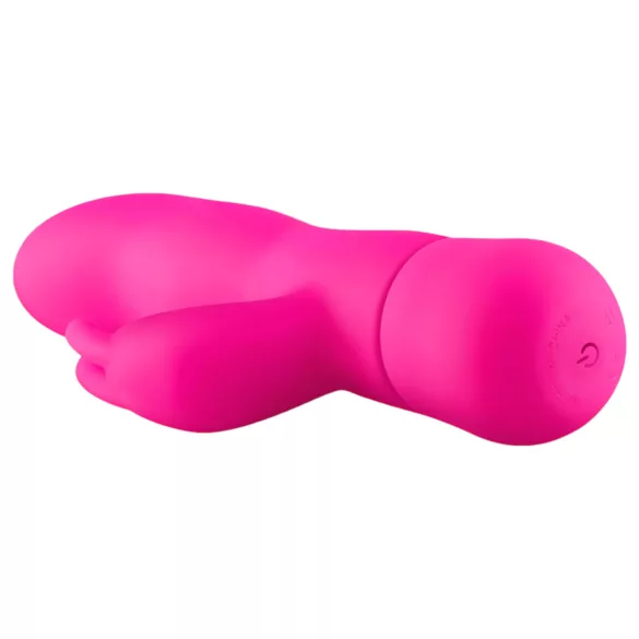 Easytoys Mad Rabbit - wibrator króliczek do łechtaczki - silikon różowy