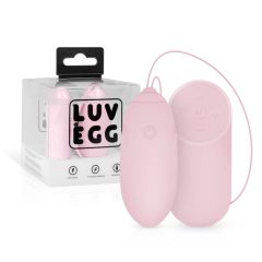 LUV EGG - ładowalne radiowe jajko wibracyjne (różowe)