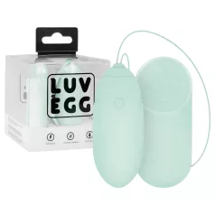   LUV EGG - noszone jajeczko wibrujące z akumulatorem i sterowaniem radiowym (zielone)