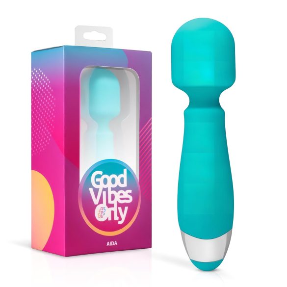 Good Vibes Aida - wodoodporny masażer (turkusowy)