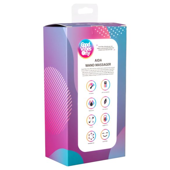 Good Vibes Aida - wibrator do masażu wodoodporny - turkusowy