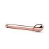 Rosy Gold G-spot - akumulatorowy wibrator punktu G (rosegold)