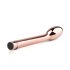 Rosy Gold G-spot - akumulatorowy wibrator punktu G (rosegold)