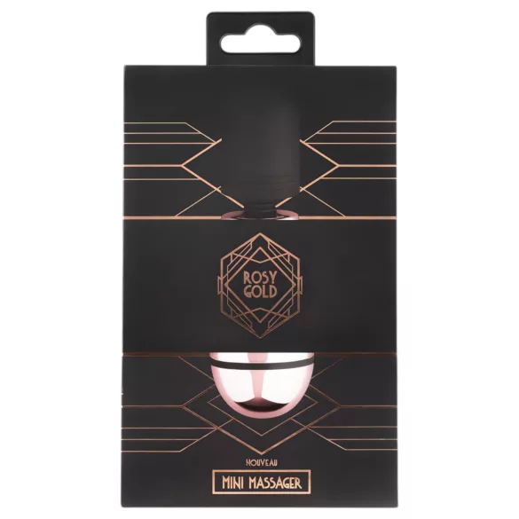 Rosy Gold - wibrator mini massager - akumulatorowy - rosegold
