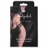 Pantyrebel - czarne majtki typu high-leg + wibrator sterowany radiowo (S-L)