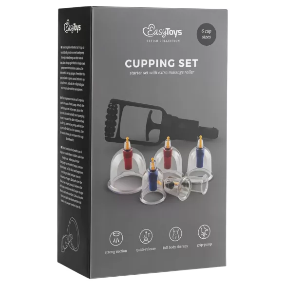 Easytoys - zestaw baniek próżniowych - 6 sztuk