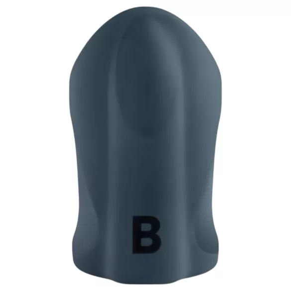 Boners - masturbator wibrujący otwarty akumulator szary