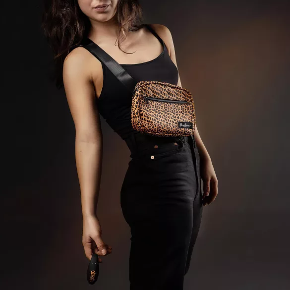 Panthra Zuna - wibrujący masażer dla par - wodoodporny, akumulator