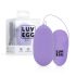 LUV EGG XL - duże fioletowe jajko wibrujące z radiową kontrolą