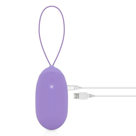 LUV EGG XL - Radiowe jajko wibracyjne z możliwością ładowania (fioletowe)