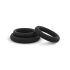 Easytoys Explore Ring - zestaw pierścieni erekcyjnych - 3 części (czarne)