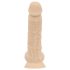 Real Fantasy Ashton - dildo realistyczne z jądrami - 20,5 cm - kolor cielisty