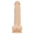 Real Fantasy Ashton - dildo realistyczne z jądrami - 20,5 cm - kolor cielisty