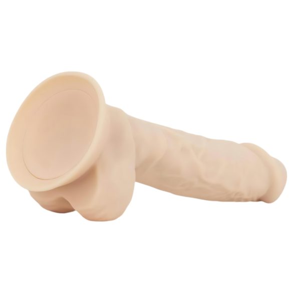 Real Fantasy Ashton - dildo realistyczne z jądrami - 20,5 cm - kolor cielisty