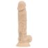 Real Fantasy Conrad - przyssawkowy wibrator - 20 cm (naturalny)