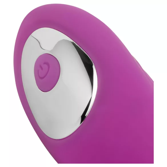Easytoys - wibrujący stymulator dla par - wodoodporny, z pilotem - różowy