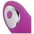 Easytoys - wibrujący stymulator dla par - wodoodporny, z pilotem - różowy