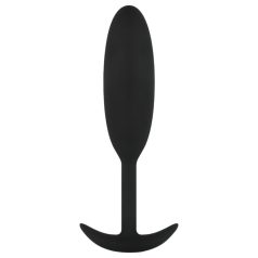 Easytoys - korek analny - mały, 54g - czarny