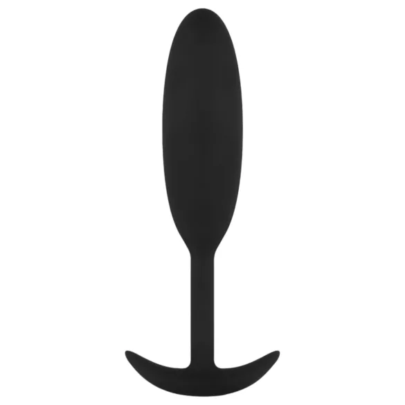 EasyToys Heavy Fulfiller - korek analny 54 g - mały (czarny)