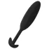 EasyToys Heavy Fulfiller - korek analny 54 g - mały (czarny)