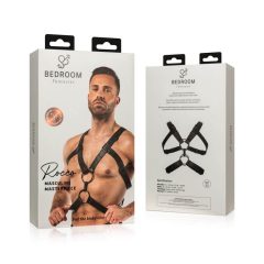Bedroom Fantasies Rocco - body harness top (czarny) - S-XL