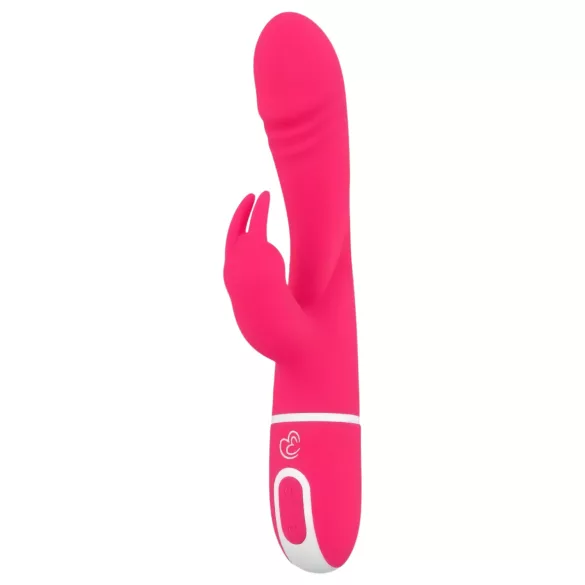 Easytoys - wibrator do punktu G i łechtaczki - silikon różowy