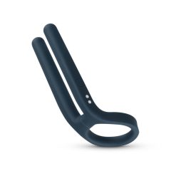   Boners - ładowalny pierścień na penisa i stymulator jąder (niebieski)