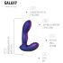 Hueman Galaxy - pulsujący wibrator analny (fioletowy)