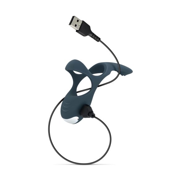 Boners - pierścień na penisa i jądra z stymulatorem łechtaczki