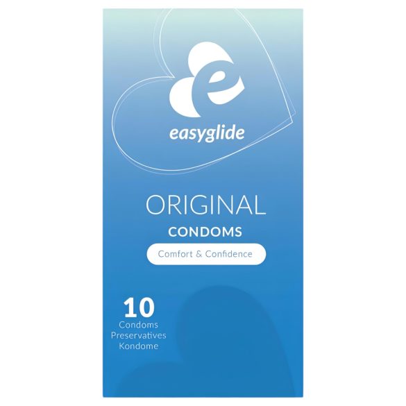 EasyGlide - prezerwatywy klasyczne - naturalne - 10 sztuk