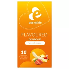 EasyGlide - prezerwatywy smakowe owocowe - 10 sztuk
