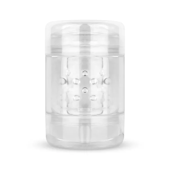 FPPR. - masturbator dwustronny - pochwa i anus - przezroczysty