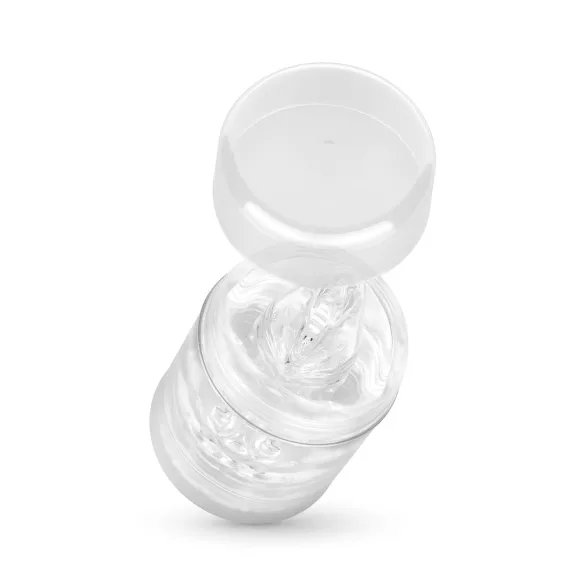 FPPR. - masturbator dwustronny - pochwa i anus - przezroczysty