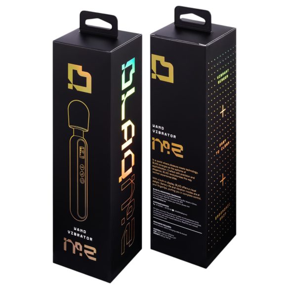 BLAQ - wibrator masujący cyfrowy - czarny