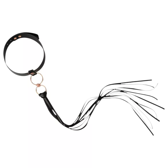 Rosy Gold - obroża i packa - czarny