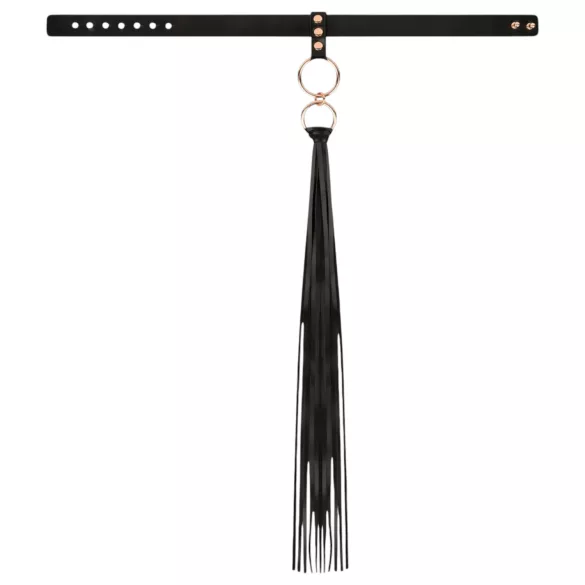 Rosy Gold - obroża i packa - czarny