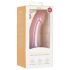 EasyToys Mermaid - dildo z brokatem - 15 cm - różowy