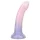 EasyToys Mermaid - dildo z brokatem - silikon - 19 cm - różowy