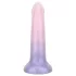 EasyToys Mermaid - dildo z brokatem - silikon - 19 cm - różowy