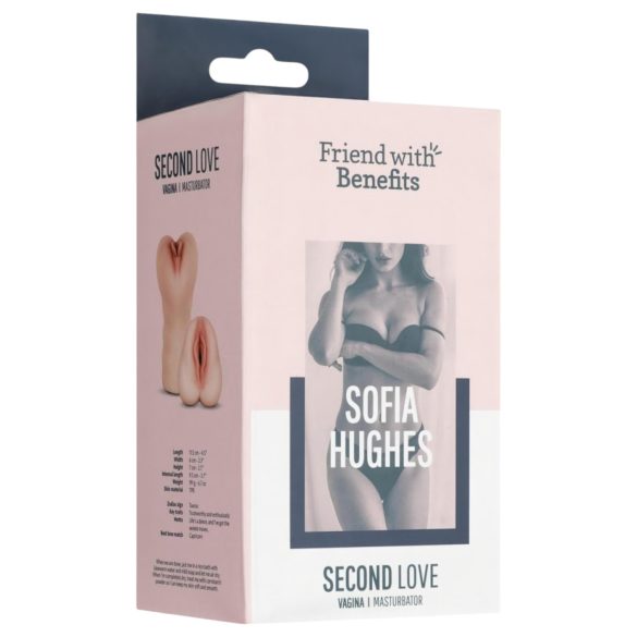 FWB - masturbator wagina realistyczna - silikon - kolor naturalny