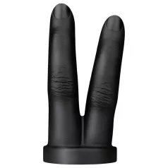 BUTTR Victory - podwójny dildo analny - czarny