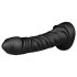 BUTTR Black Hawk - realistyczne analne dildo (czarne)