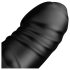 BUTTR Black Hawk - realistyczne analne dildo (czarne)