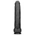 BUTTR Dingo: olbrzymi realistyczny dildo - 43 cm (czarny)
