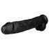 BUTTR Dingo: olbrzymi realistyczny dildo - 43 cm (czarny)