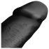 BUTTR Dingo: olbrzymi realistyczny dildo - 43 cm (czarny)