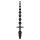 EasyToys - korek analny 2w1 - silikon - czarny