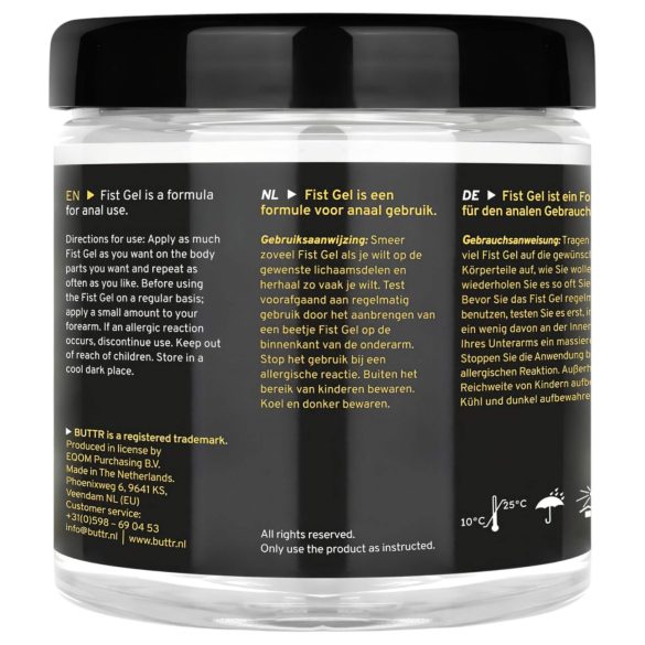 BUTTR - żel do fistingu - nieklejący - 500 ml