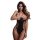 Christine - otwarty body - (czarny) - S-L